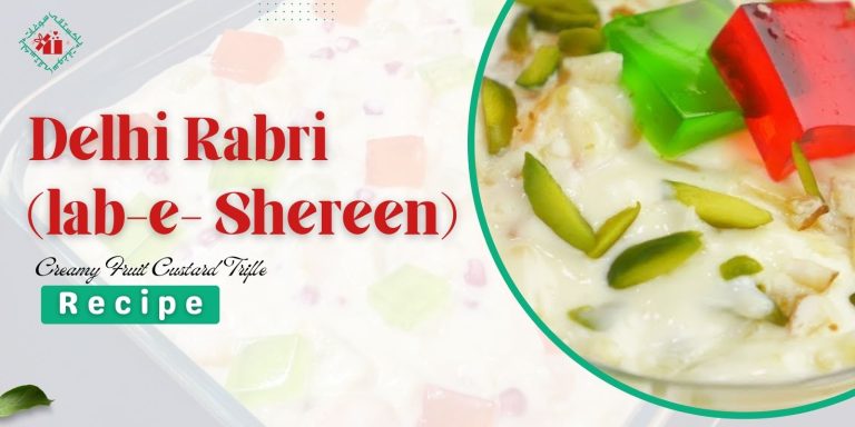 Delhi Rabri (lab-e- Shereen) Recipe