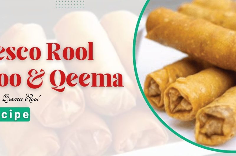 Fresco Aloo & Qeema Roll Recipe