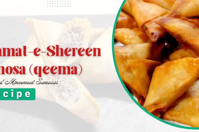 Rehmat-e-Shereen Samosa (qeema) Recipe